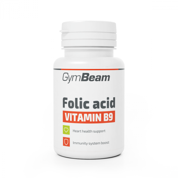 GymBeam Kyselina listová (vitamín B9) 90 tab.