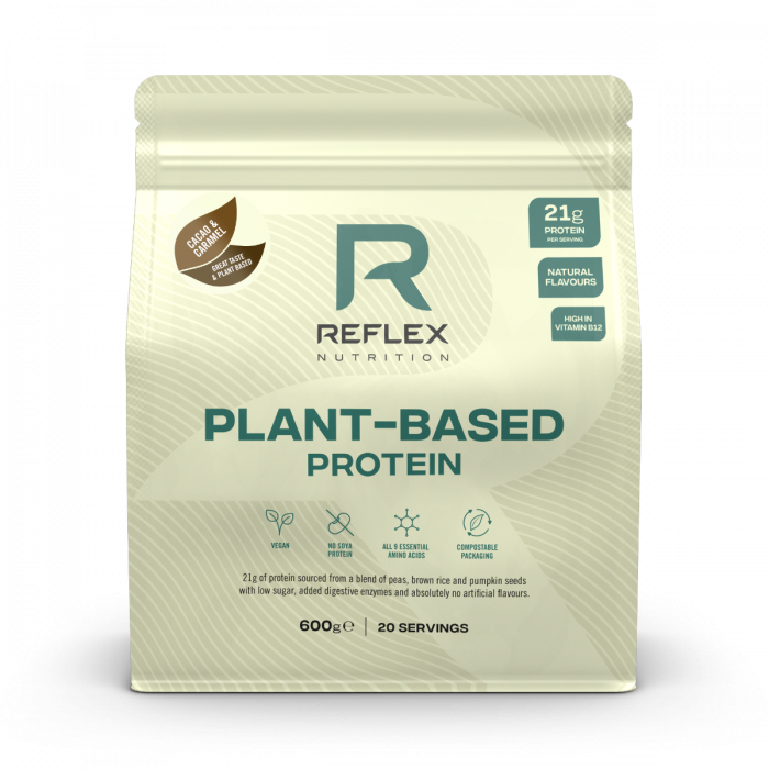 Reflex Nutrition Plant-Based Protein 600 g vanilkový struk