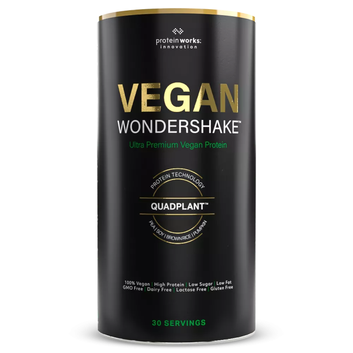 The Protein Works Vegan Wondershake 750 g dvojitá čokoláda