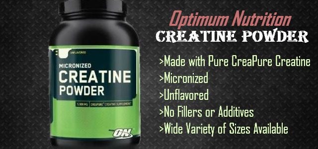 Kreatín powder creatine optimum nutrition