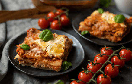 Web - Lasagne s kuracím mäsom a ricottou