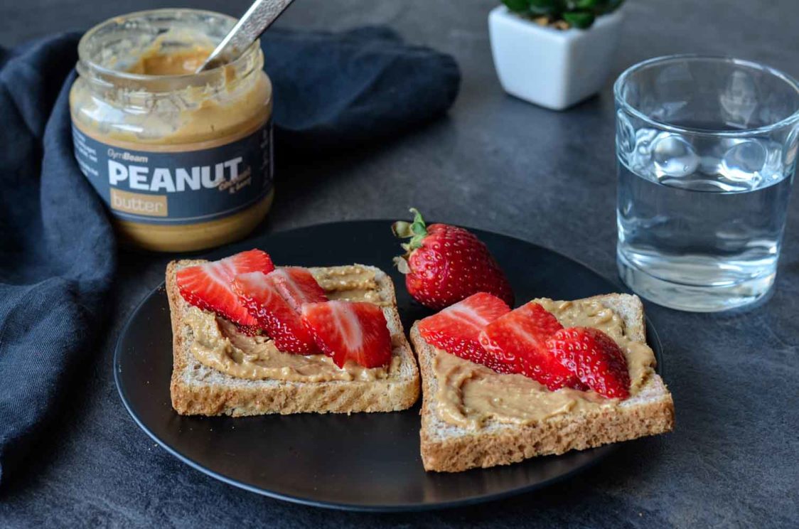 GymBeam recipes with peanut butter