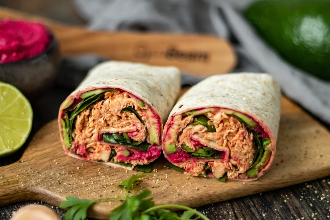 Fitness Recipe: Wrap Filled with Shredded Chicken