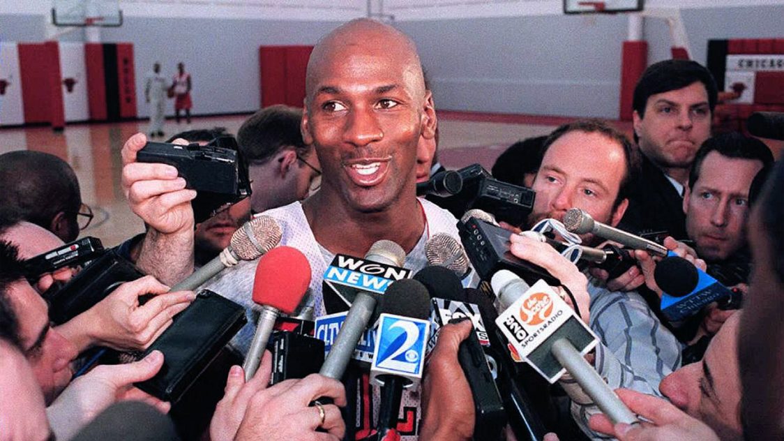 Michael Jordan and his return to the NBA