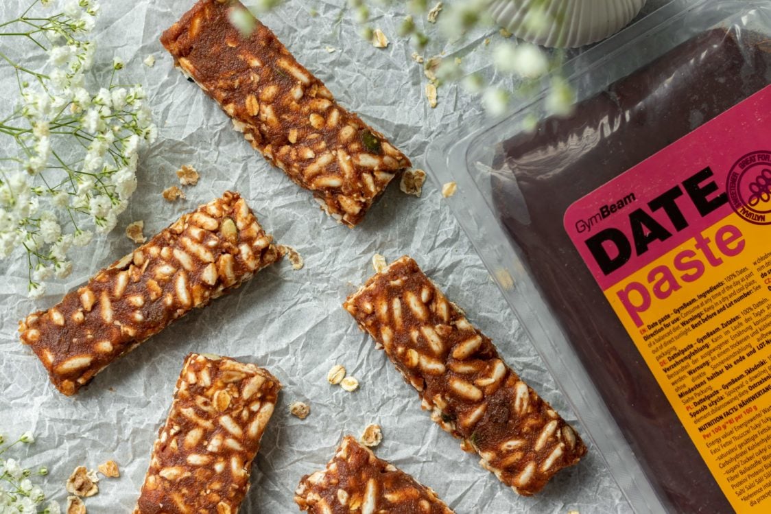 Fitness Recipe: RAW Date Bars with Nut Butter