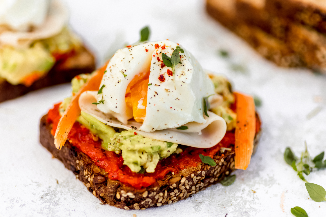 Pouched Eggs with Avocado