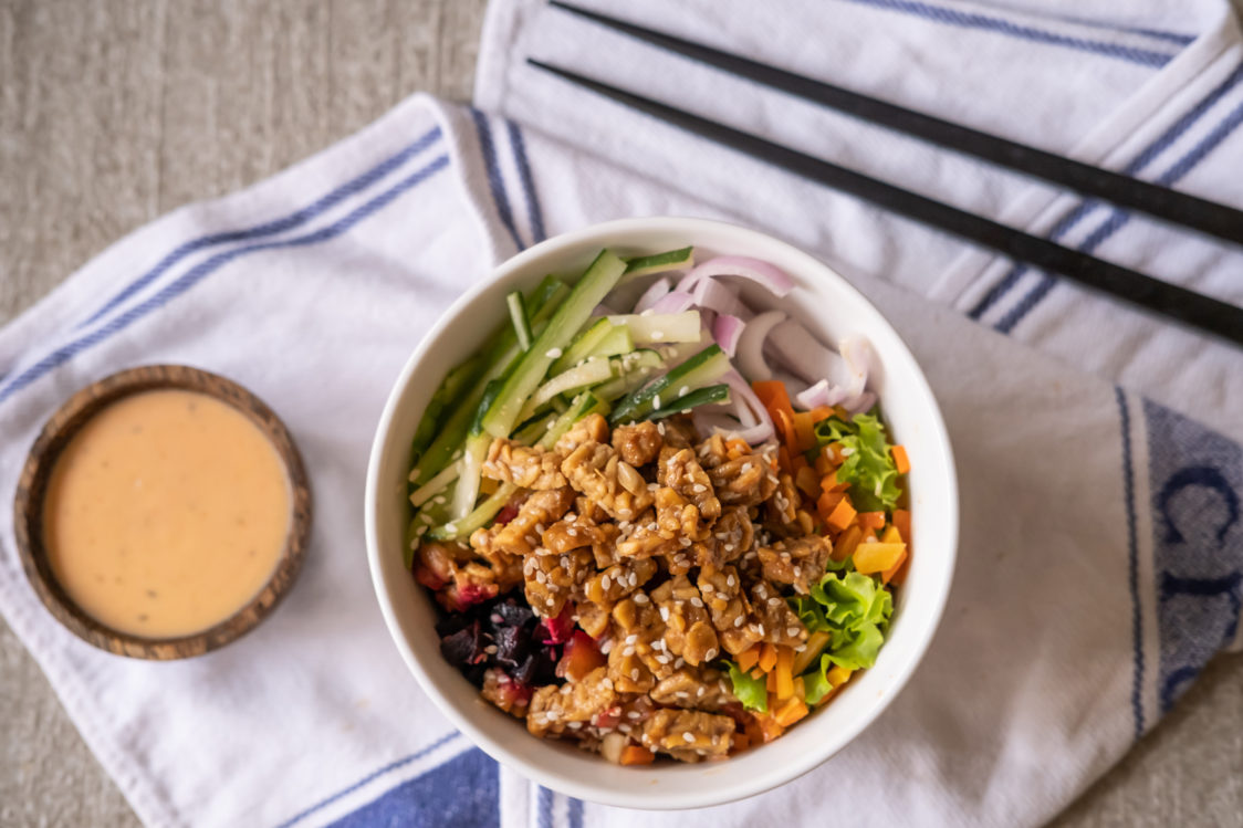 Tempeh ako rastlinná alternatíva mäsa