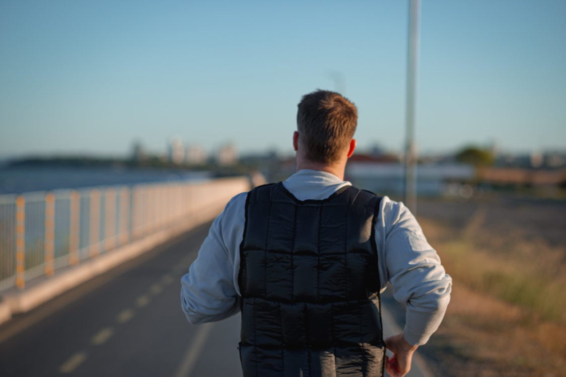 Weighted vest to improve running performance