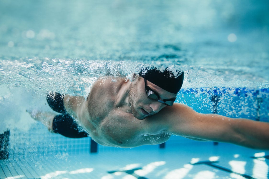 Swimming improves flexibility