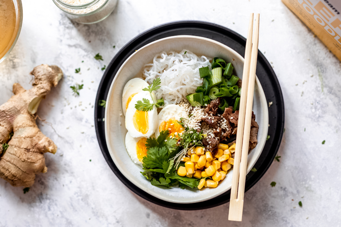 Lahodný ramen plný bielkovín a chutí