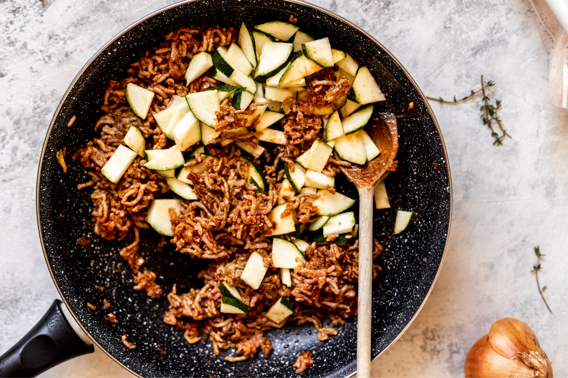 Pastiersky koláč - zmes na mäso