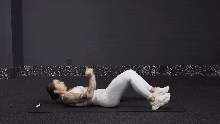 Ako cvičiť sed-ľahy so záťažou?