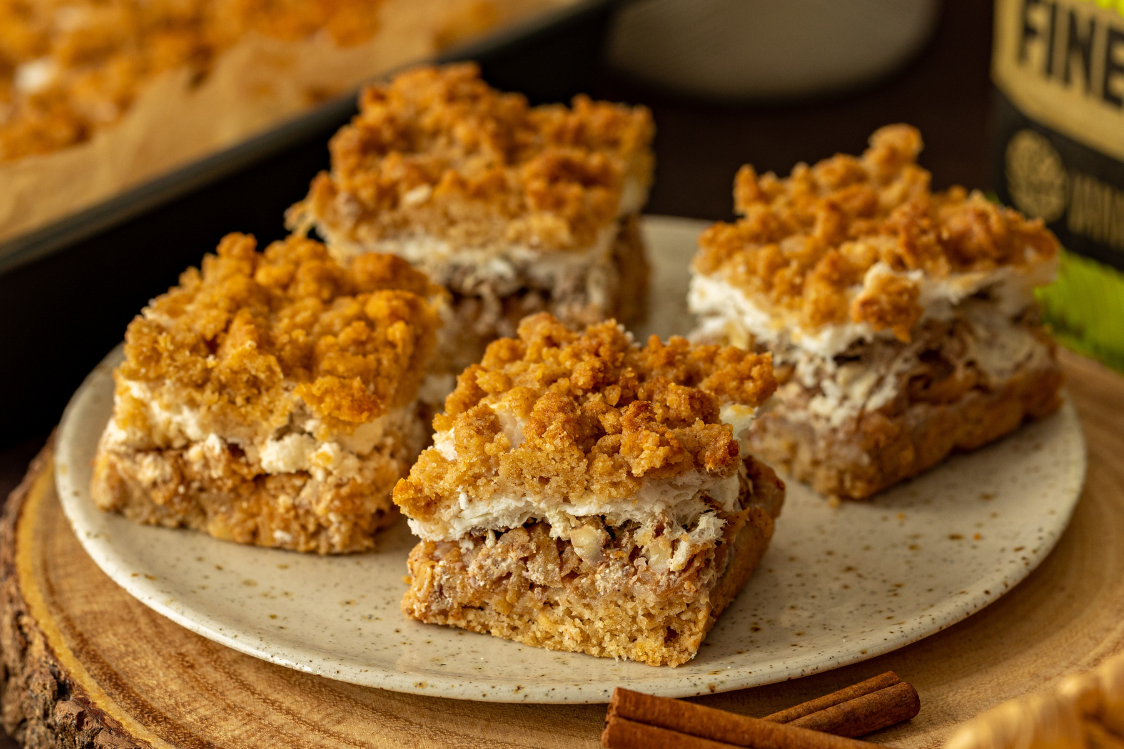 Barónkine jablkové rezy