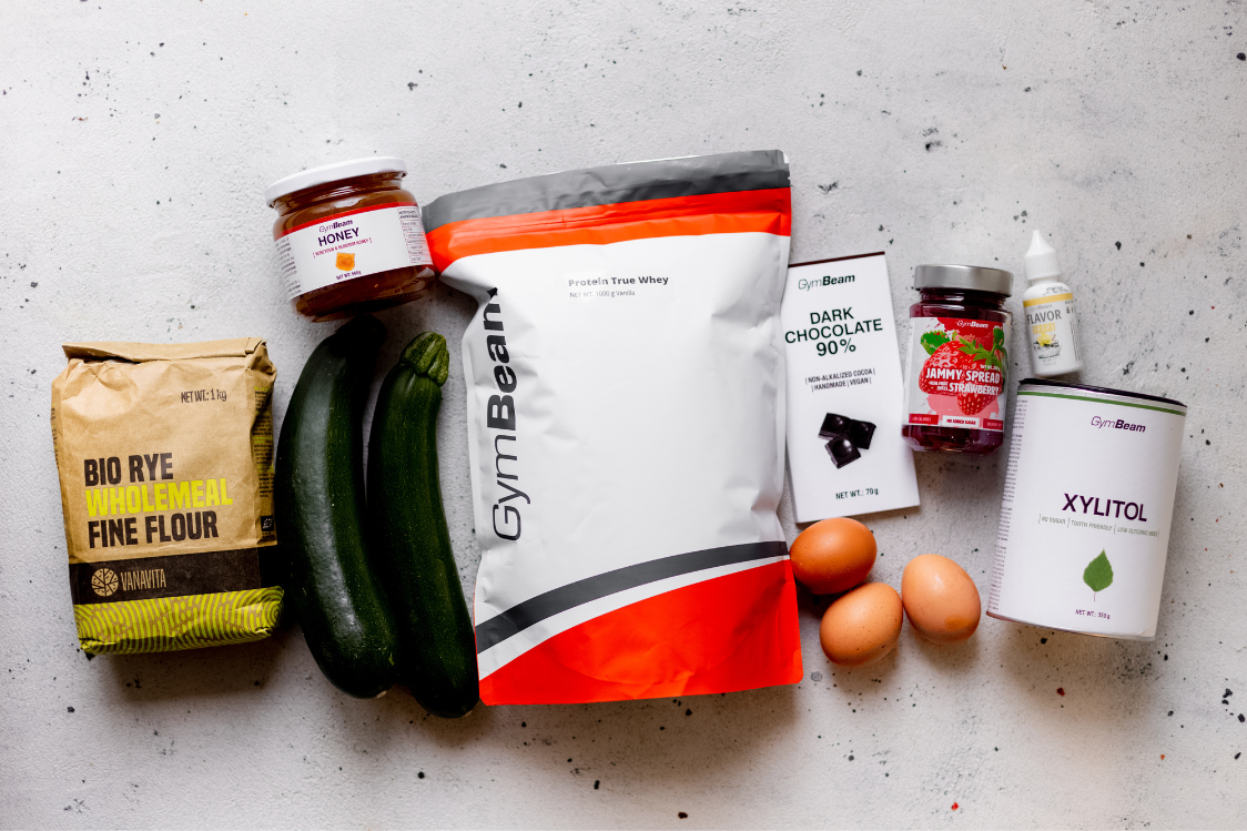 Cuketový perník s čokoládou – ingrediencie Cuketový perník s čokoládou – ingrediencie