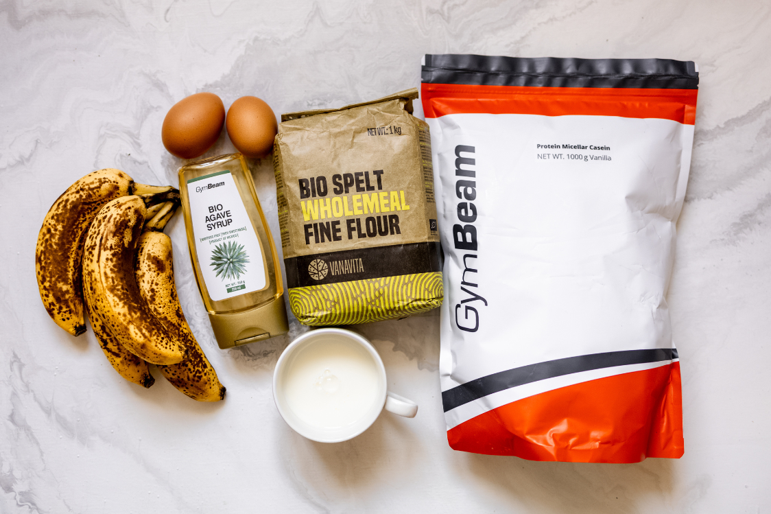 Vláčny banánovo-tvarohový koláč – instagram