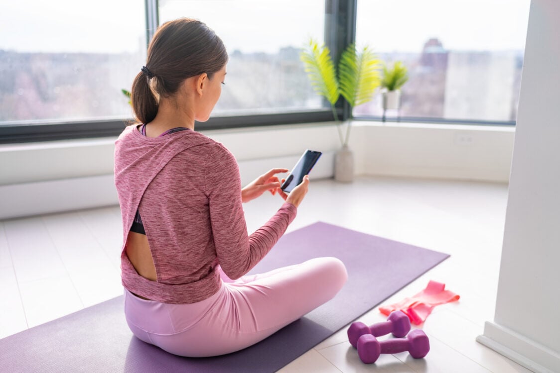Aplikacje fitness do domowych treningów