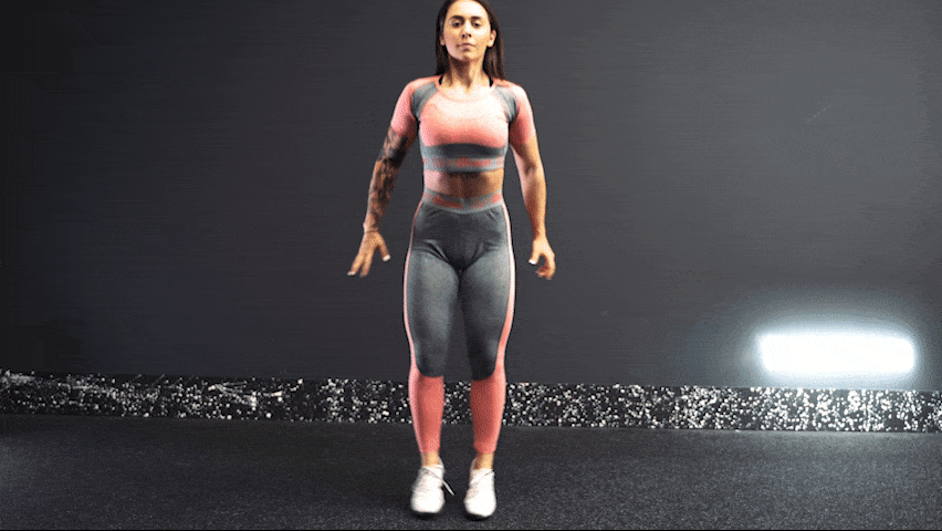 Ako cvičiť drep s výskokom dovnútra a von?