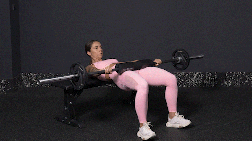 Ako cvičiť hip thrust s osou? Ako cvičiť hip thrust s osou?