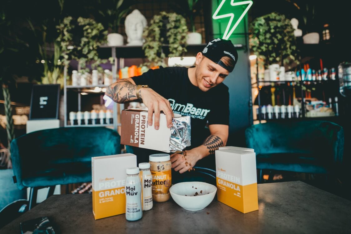 Jogurt pred cvičením Jogurt pred cvičením