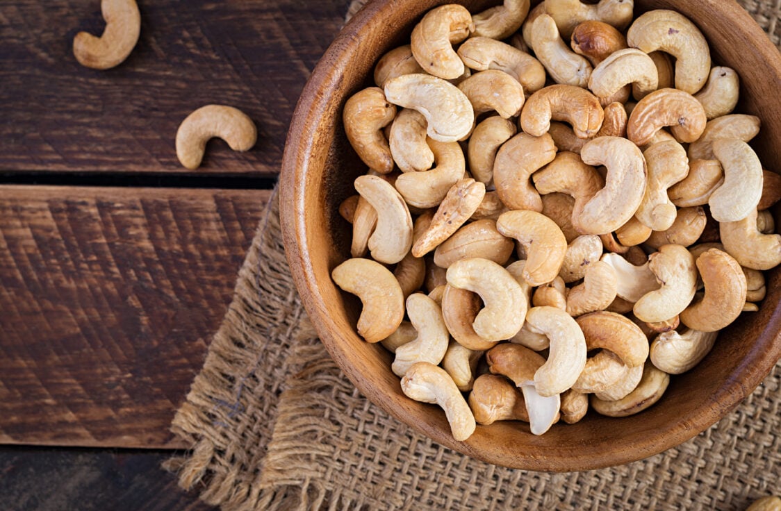 Antioxidační účinky ořechů kešu