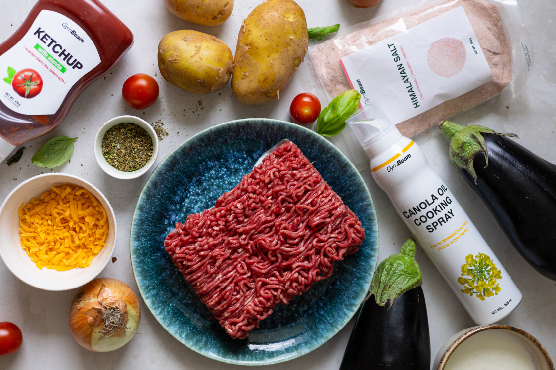 Moussaka - ingredients