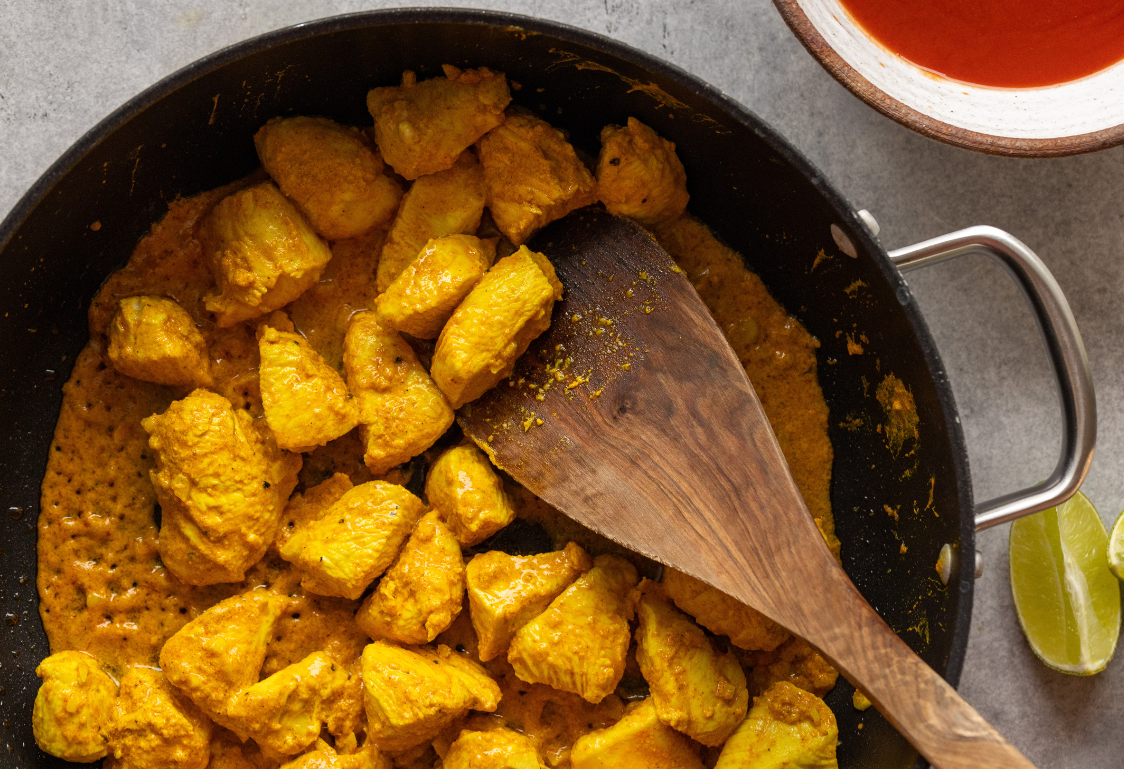 Chicken Tikka Masala - προετοιμασία κρέατος