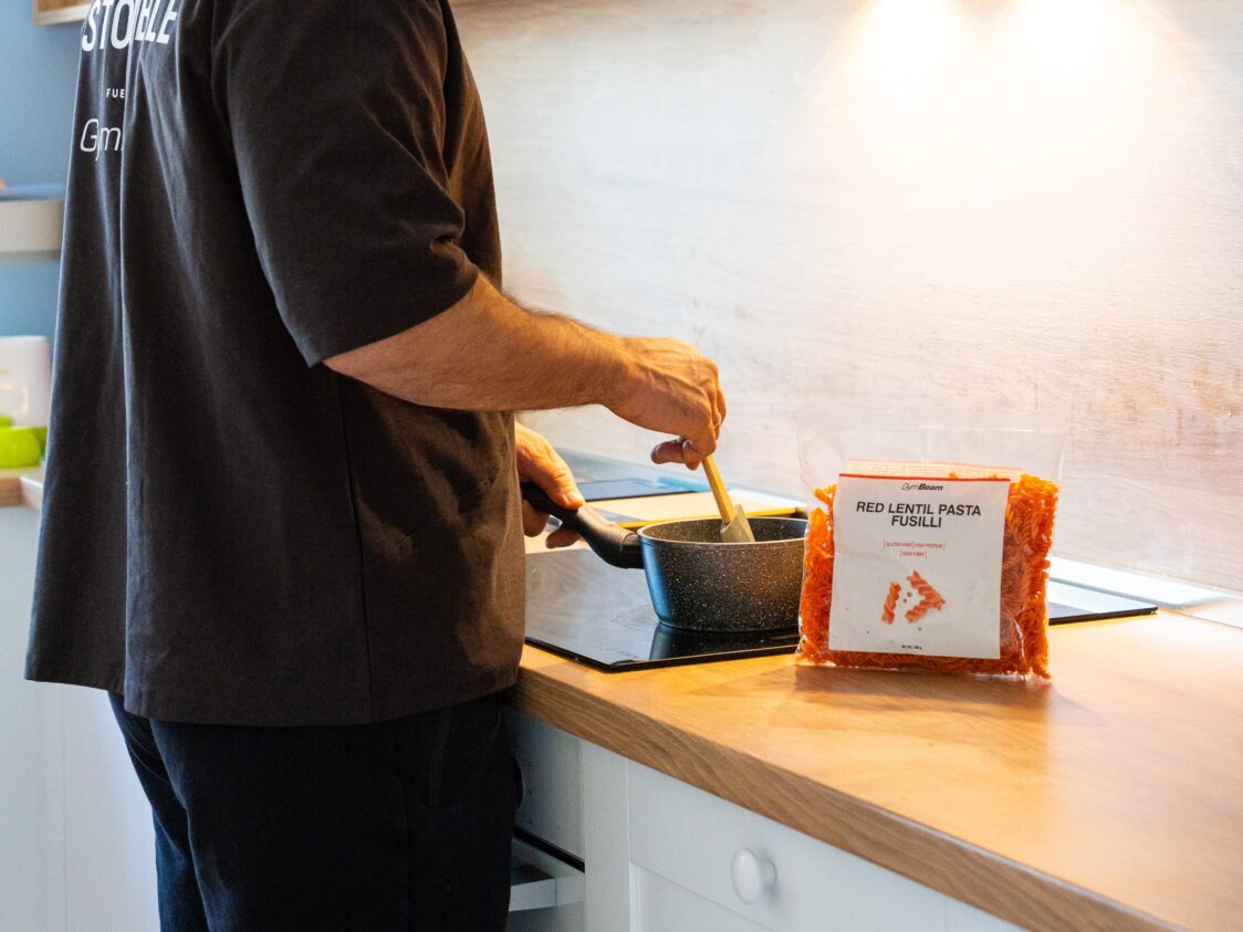 Cestoviny z červenej šošovice