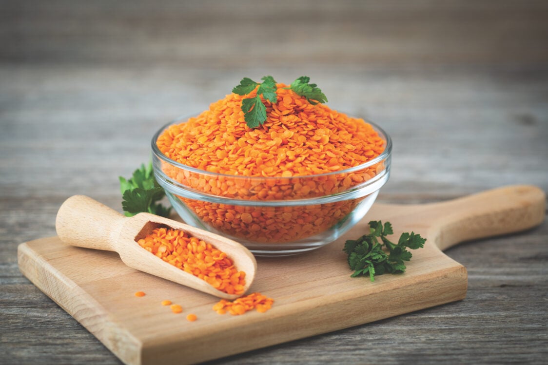 Čo je červená šošovica?