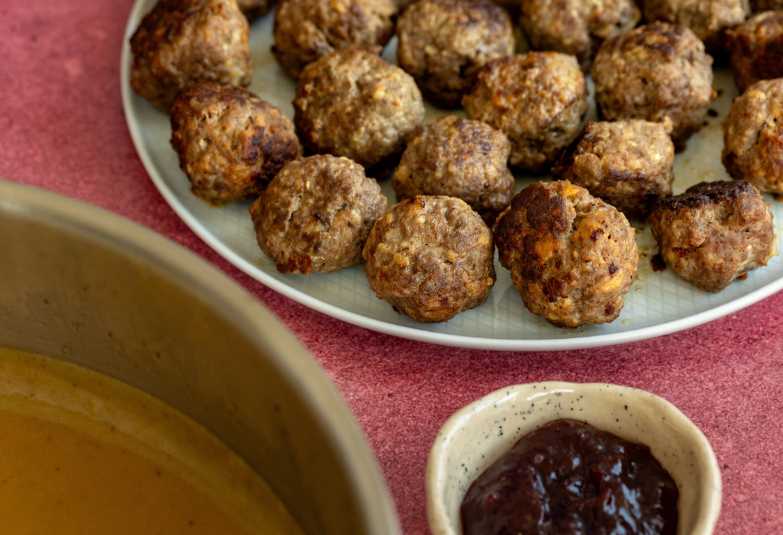 Švédske mäsové guľky - príprava mäsa