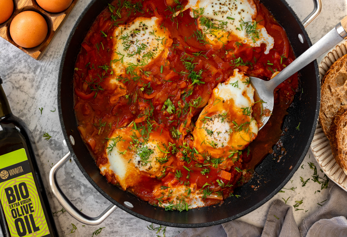 Raňajková šakšuka  