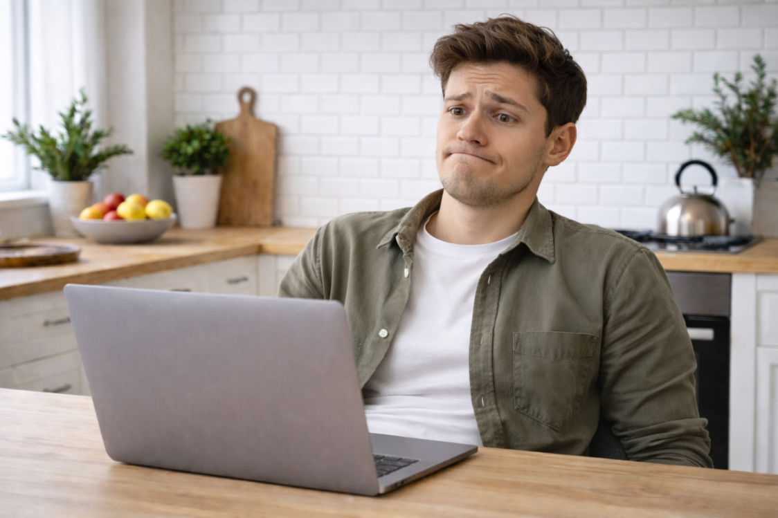 Chyby AI pri tvorbe jedálnička