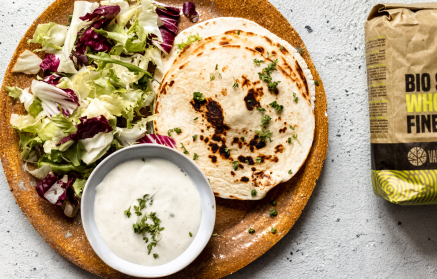 Fitness recept: Indická chlebová placka naan