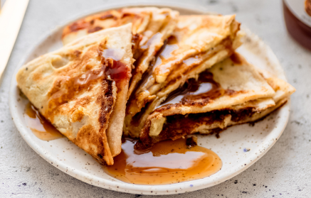 Fitness recept: Sladké tortilly na spôsob French toastu