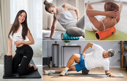Ako používať foam roller? 8 najlepších cvikov s penovým valcom