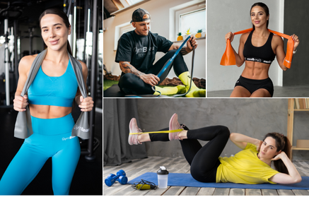 10 najlepších cvikov na brucho s posilňovacou gumou