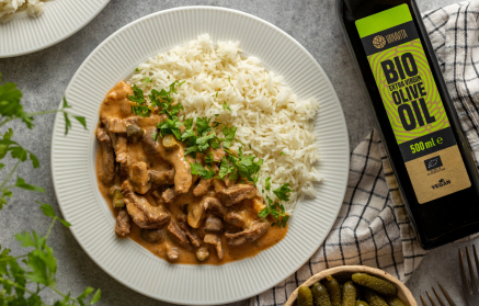 Fitness recept: Hovädzí Stroganov