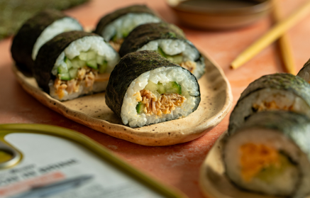 Fitness recept: Maki sushi s tuniakom a lososom