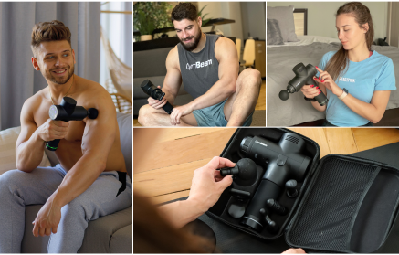 Ako používať masážnu pištoľ? 12 základných techník na celé telo