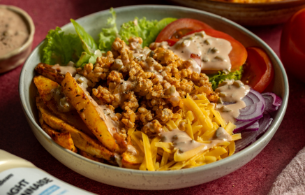 Fitness recept: Šalát inšpirovaný chuťou Big Macu