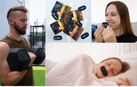 Pásky na nos a ústa: spite lepšie, dýchajte voľnejšie, trénujte efektívnejšie!