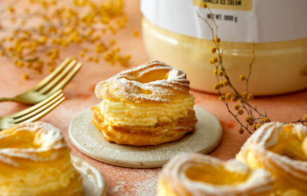 Fitness recept: Venčeky s pudingovým krémom