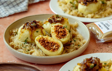 Fitness recept: Zemiakové knedle plnené tofu