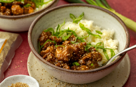 Fitness recept: Sezamové tofu s ryžou