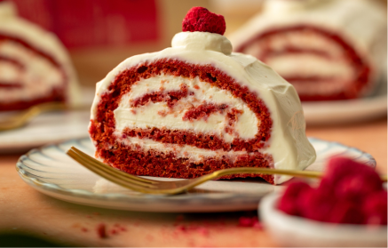 Fitness recept: Red Velvet roláda plnená tvarohovým krémom