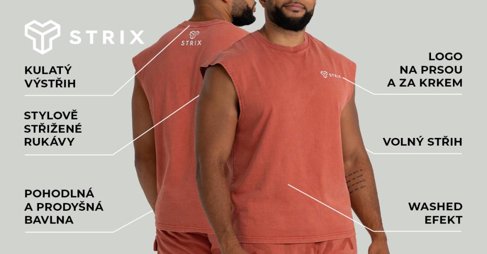 Tank Top Washed Terra - STRIX