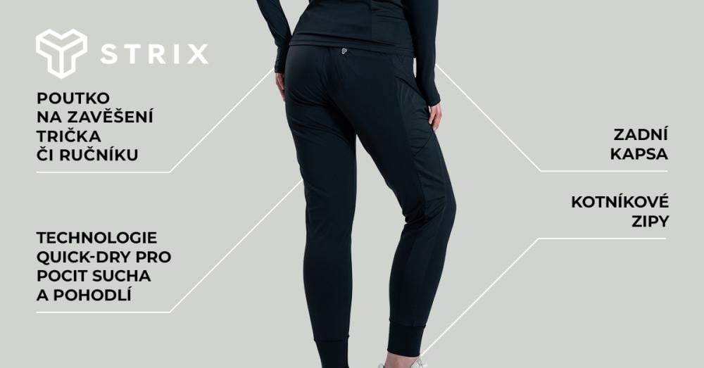 Dámske športové nohavice ULTRA Black - STRIX