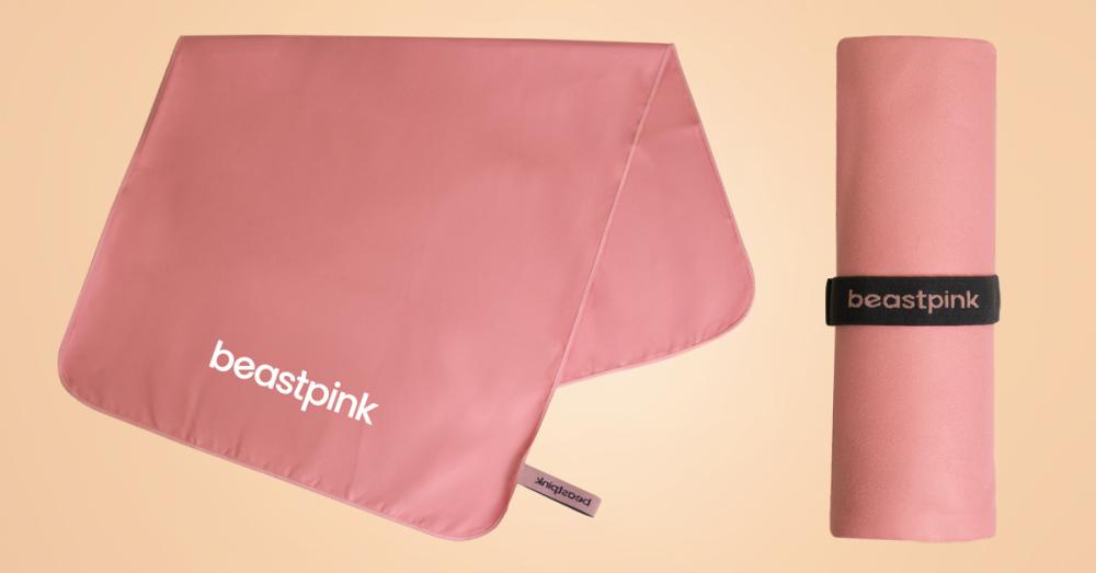 Maxi športový uterák Pink - BeastPink