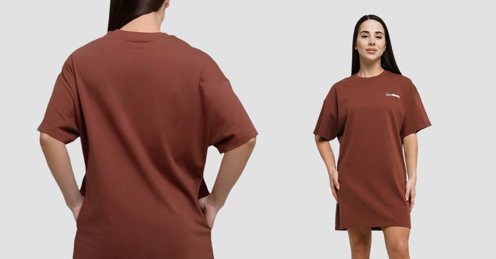 Women's Agile T-Shirt Dress Root - GymBeam
