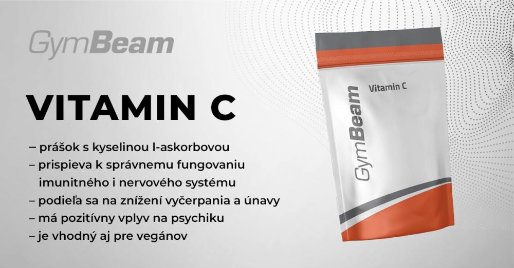 Vitamín C prášok - GymBeam
