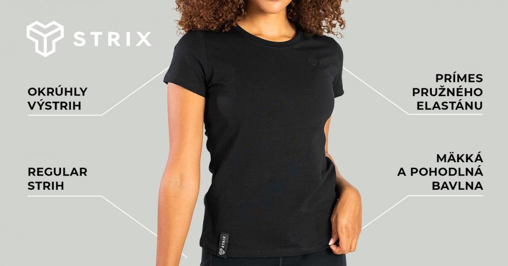 Dámske tričko Essential Black - STRIX